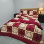 লাক্সারি প্রিন্টেড বেডশিট সেট